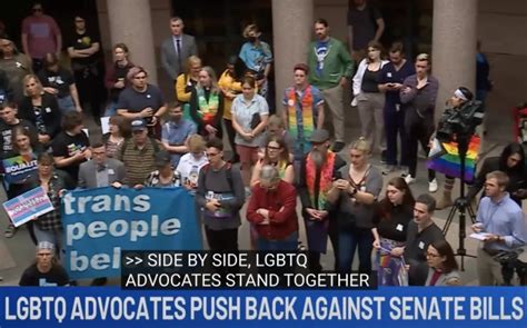 LGBTQ+ advocates rally against Texas bills affecting trans people