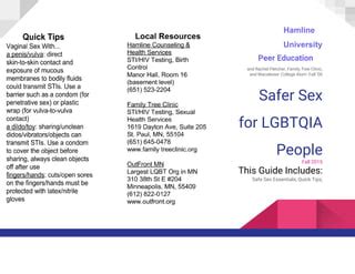 LGBTQIA+ Safer Sex Guide
