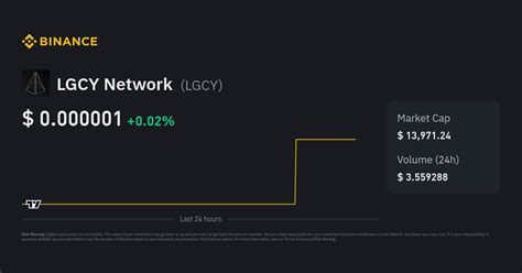 LGCY Network Price: LGCY Live Price Chart & News CoinGecko