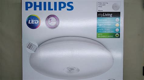 LIDL Philips PIR LED ceiling light teardown. - YouTube