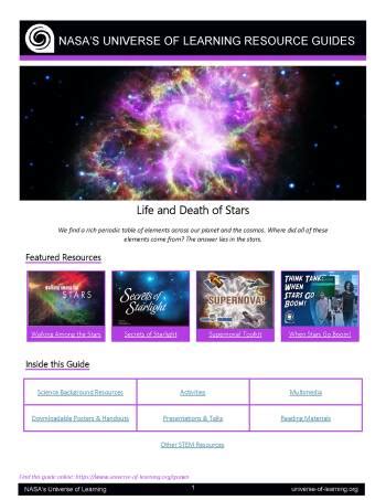Life and Death of Stars Resource Guide - NASA - muktibox.com
