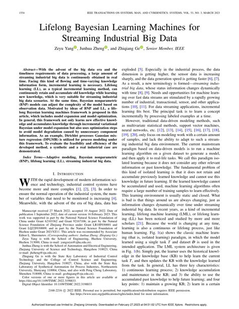 Lifelong Bayesian Learning Machines for Streaming ... - ResearchGate - coolestguyplanet.net