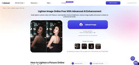 Lighten image online - PineTools - raincitystudios.com