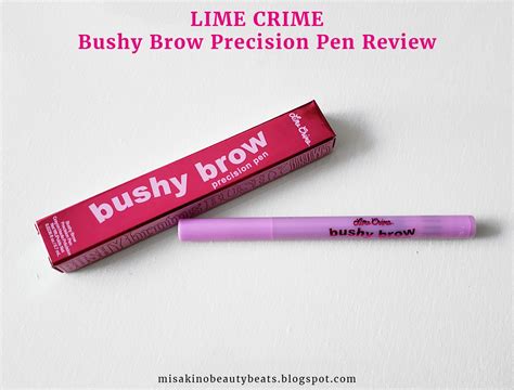 LIME CRIME BUSHY BROW PRECISION PEN REVIEW