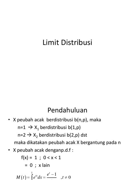 Limit Distribusi | PDF - wintechmobiles.com