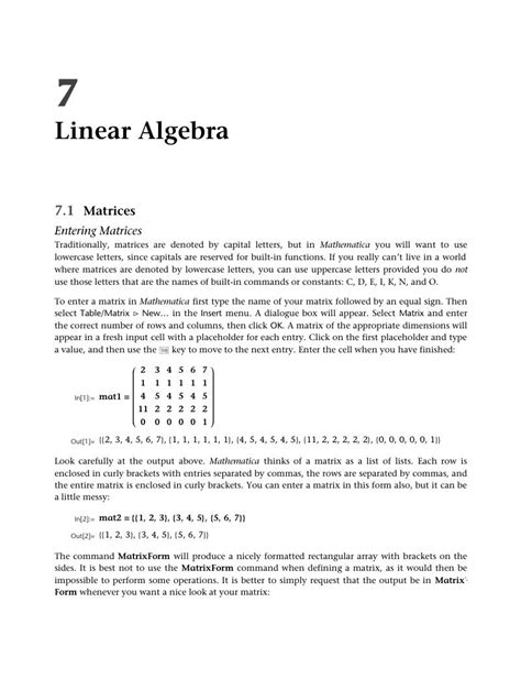 Linear Algebra (Chapter 7) - Mathematical Methods in Engineering - wintechmobiles.com