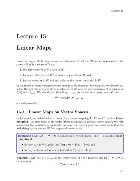 Linear maps - math - wintechmobiles.com
