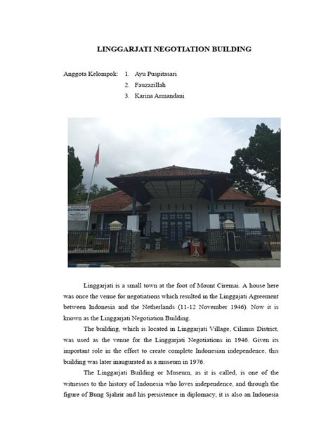 Linggarjati Negotiation Building - wintechmobiles.com