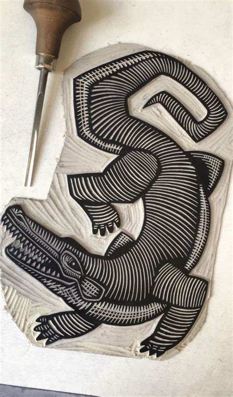 Linocut & Woodcut Brushes for Adobe Illustrator - muktibox.com