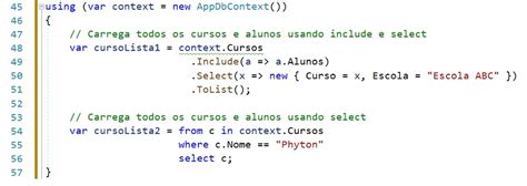 LINQ Include C# - graydart.com