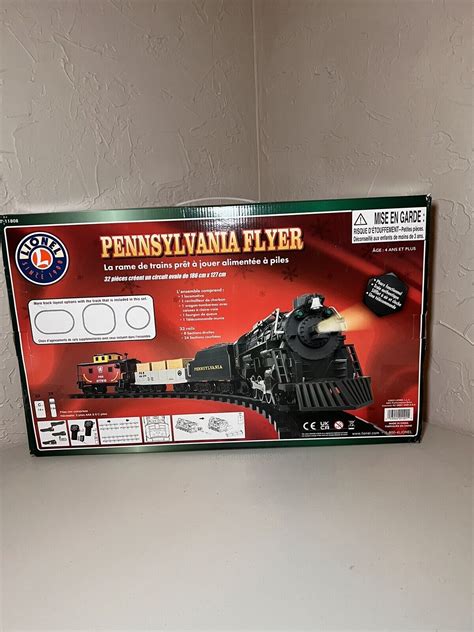 LIONEL 7-11808 READY-TO-PLAY PENNSYLVANIA FLYER GRAY …