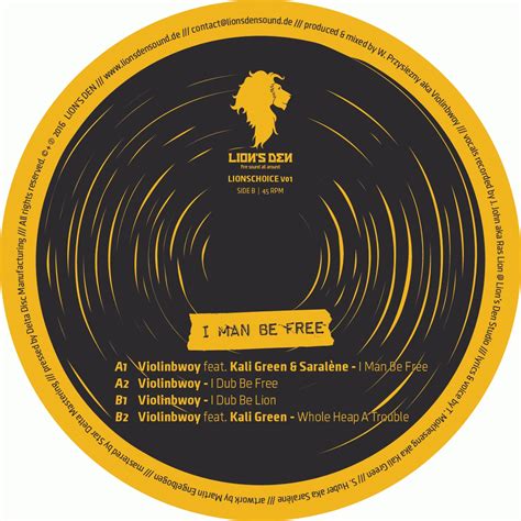 LIONSCHOICEV01 - Violinbwoy ft. Kali Green & Saralène - I Man …