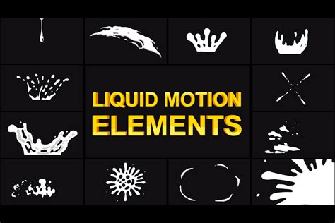 Liquid Motion Elements - After Effects Templates | Motion Array - muktibox.com
