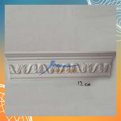 Lis Dinding Gypsum 12cm - Pusaka Abadi - muktibox.com