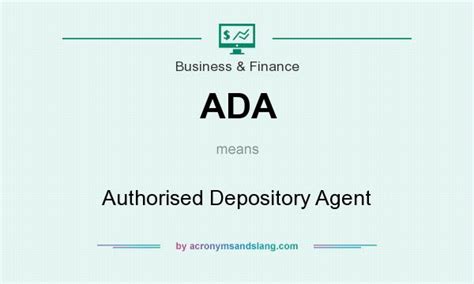 LIST OF AUTHORISED DEPOSITORY AGENT (“ADA”) ACCOMPANYING THE ELECTRONIC PROSPECTUS ...