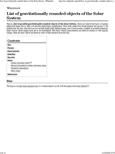 List of gravitationally rounded objects of the Solar System - wintechmobiles.com