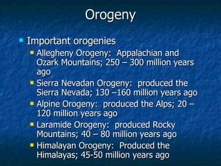 List of orogenies - wintechmobiles.com