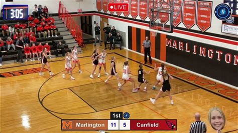 LIVE: Canfield vs Marlington Varsity Womens