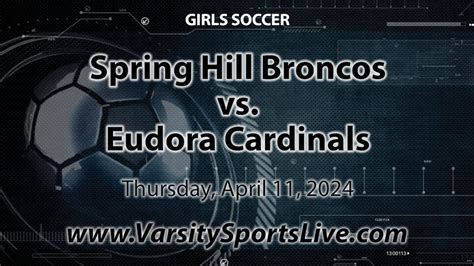 LIVE: Eudora vs. Spring Hill High School Girls Soccer