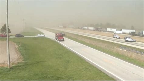 LIVE: Officials speak after Illinois dust storm causes fatal crashes