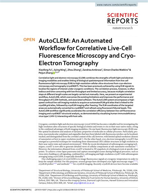 Live cell fluorescence microscopy—an end-to-end workflow for high ... - wintechmobiles.com