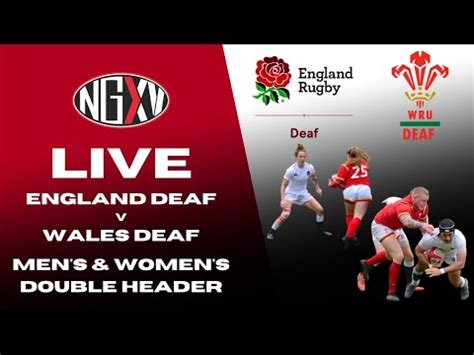 LIVE RUGBY: ENGLAND DEAF MENS & WOMENS vs JAMAICA RFC @ BIRMINGHAM ...