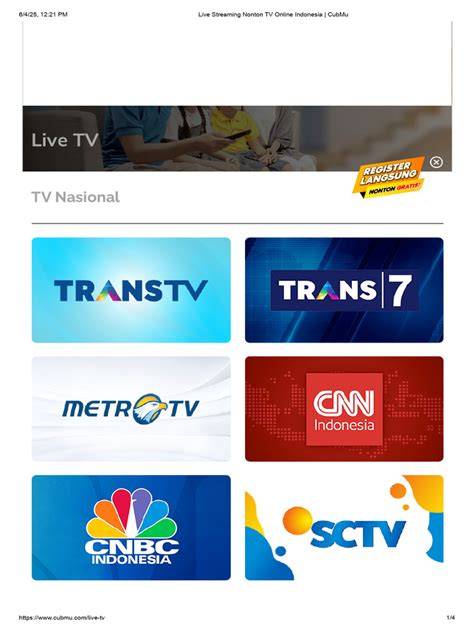Live Streaming Nonton Tv Online Indonesia - RCTI+ - raincitystudios.com