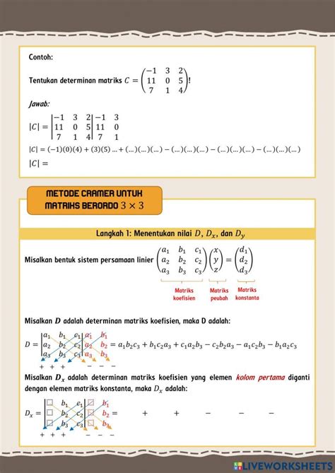 LKPD Determinan Matriks 3x3 | PDF - Scribd - wintechmobiles.com