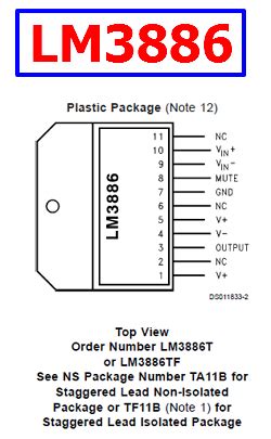 LM3886 data sheet, product information and support