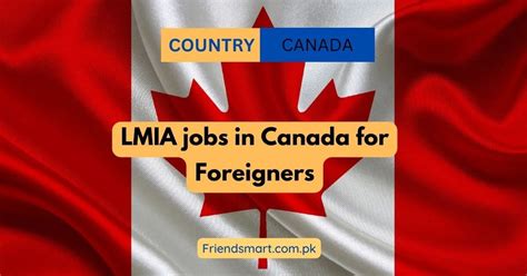 LMIA Jobs in Canada for Foreigners