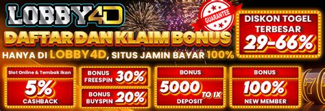 LOBBY4D PLAY ~ Daftar Situs Bandar Togel Online