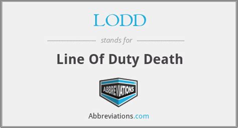 LODD - What Does LODD Stand For? - Acronym Database