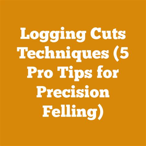 Logging Cuts Techniques (5 Pro Tips For Precision … - raincitystudios.com