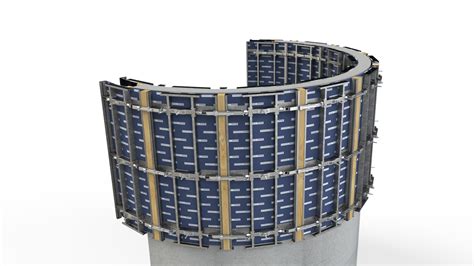 LOGIK 360 Circular Panel Formwork System Aluma Systems