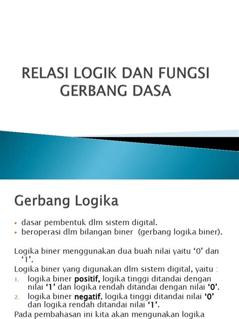 Logika Dasar dalam Sistem Digital: AND, OR, NOT - wintechmobiles.com