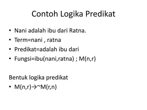 Logika Predikat & Kuantifikasi - Universitas Indonesia - wintechmobiles.com