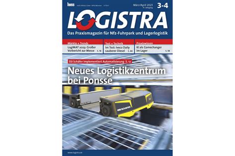 LOGISTRA März/April 2024 Fachmagazin LOGISTRA