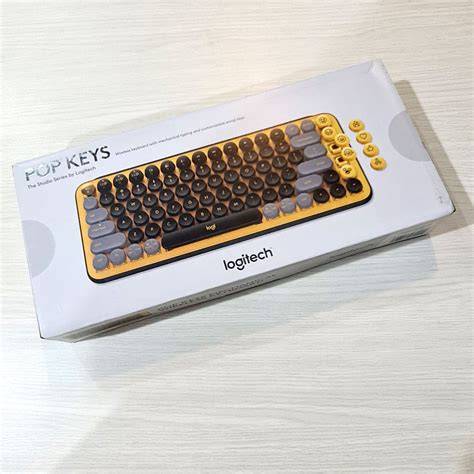 Logitech POP Keys Keyboard Wireless Mechanical Compact Size - raincitystudios.com