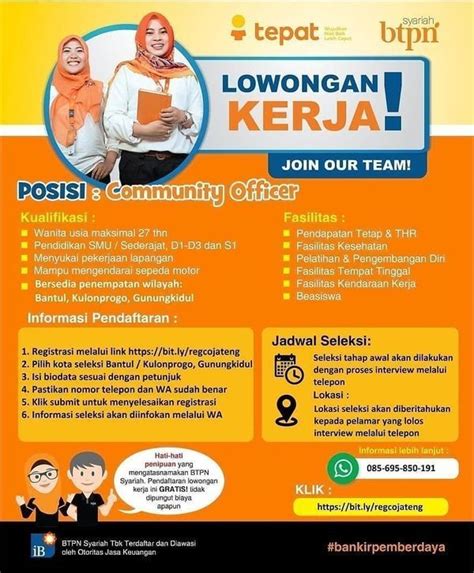 LOKER JOGJA on Instagram: " LOKER JOGJA TERBARU ⠀ ⠀ ⠀ …