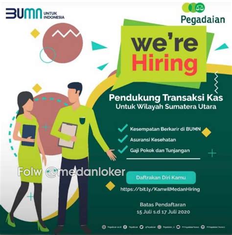 LOKER MEDAN DAN SUMUT (OFFICIAL) • [lokermedan