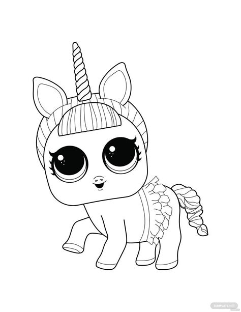 LOL Unicorn Coloring Pages Coloring Home