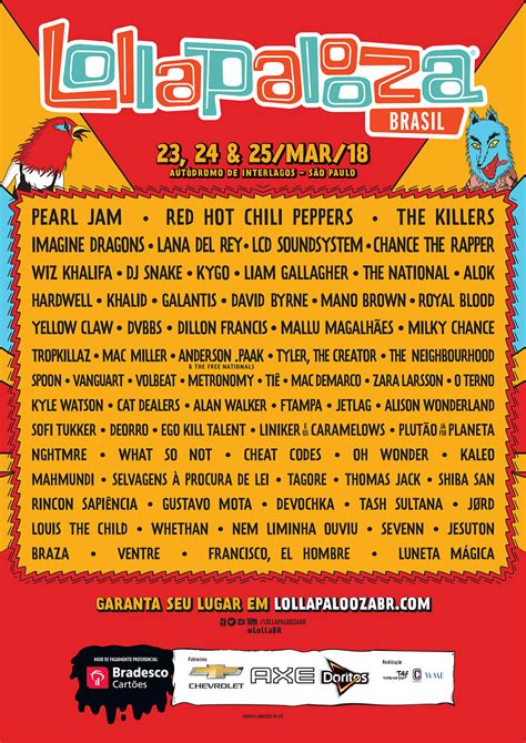 LOLLAPALOOZA 2018 on Behance