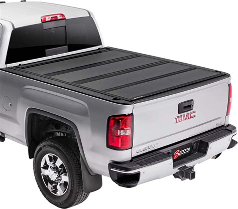 LOMAX Folding Hard Tonneau Cover Tri-Fold Truck …