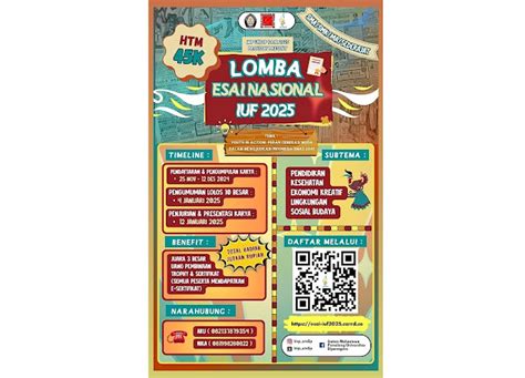 Lomba Esai Nasional IUF 2025 untuk Indonesia Emas - raincitystudios.com