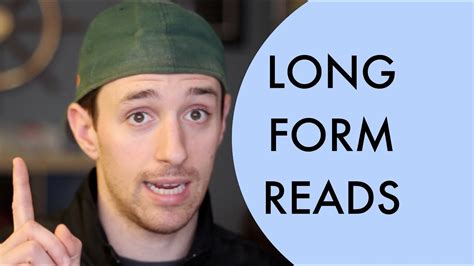 LONG FORM READS YouTube