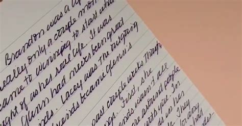Long Hand Writing - muktibox.com