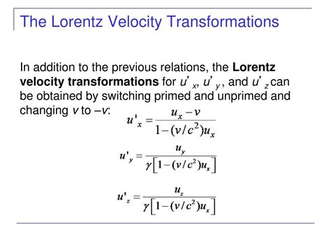 Lorentz Velocity Transformation - HyperPhysics - wintechmobiles.com