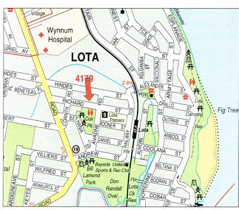 LOTA Street Map, QLD