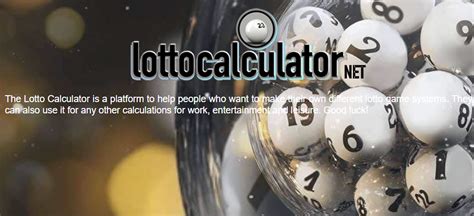 Lotto Winning Calculator - Sage Calculator - wintechmobiles.com