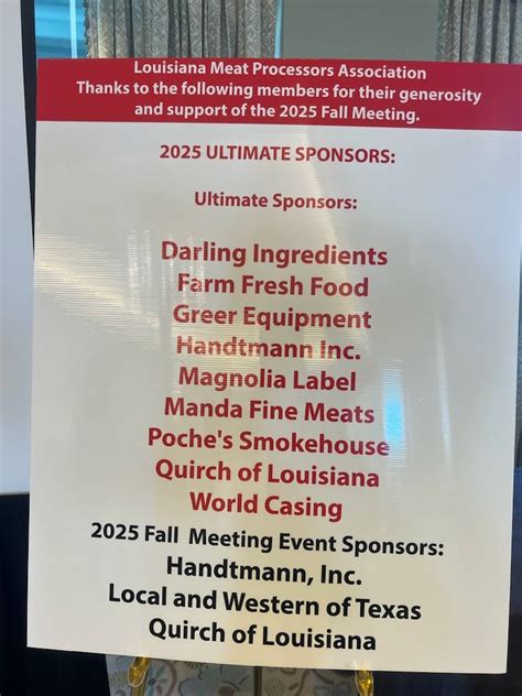 Louisiana Meat Processors Association - coolestguyplanet.net